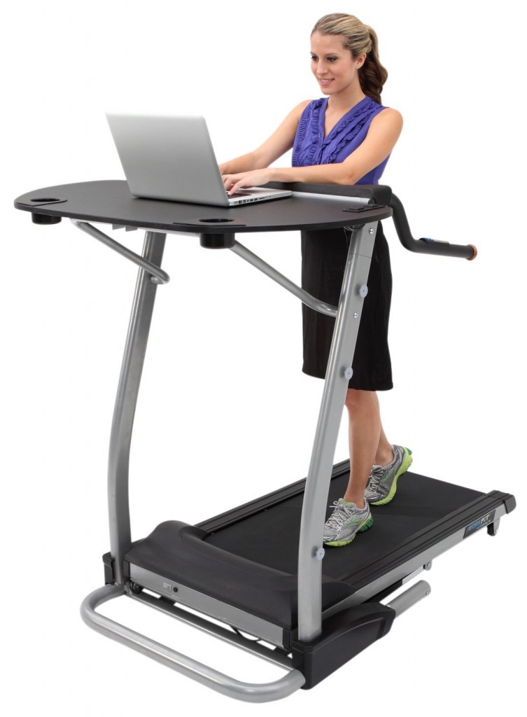 Exerpeutic Treadmill Desk Combo High Tech Features Low Price