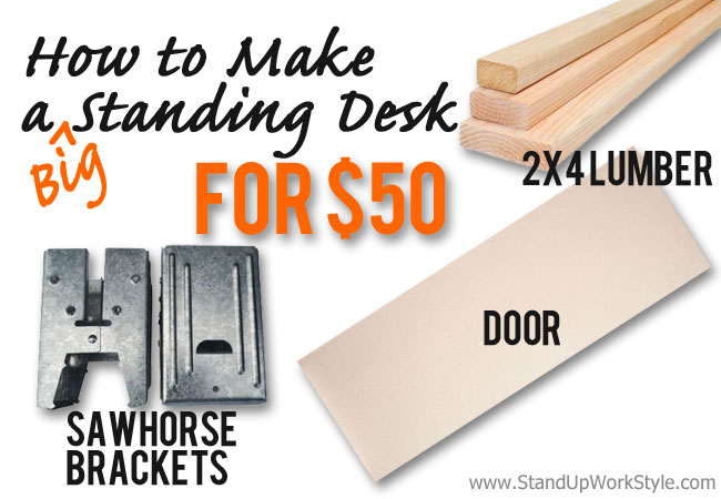 How to Make a Standing Desk for $50