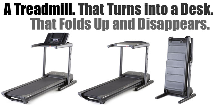 ProForm Thinline Desk Treadmill Conversion