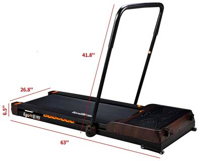 Dimensions for Treadmill with Vibration Platform