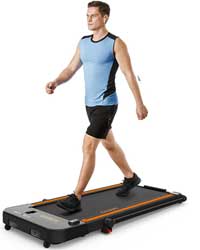 Compact Urevo Treadmill for Walking or Running