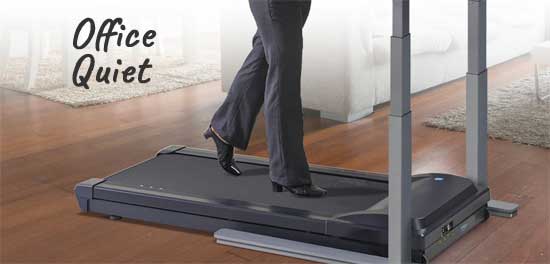Best Quiet Office Treadmill - Doesn't Disturb Phonecalls or Conference Calls 