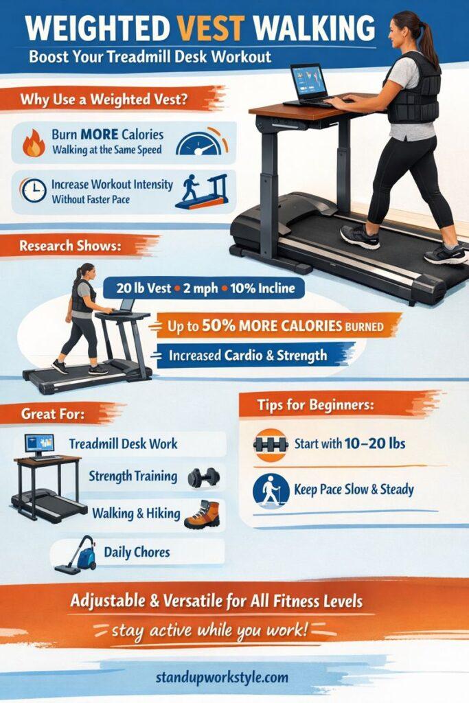 Infographic: Weighted Vest Walking